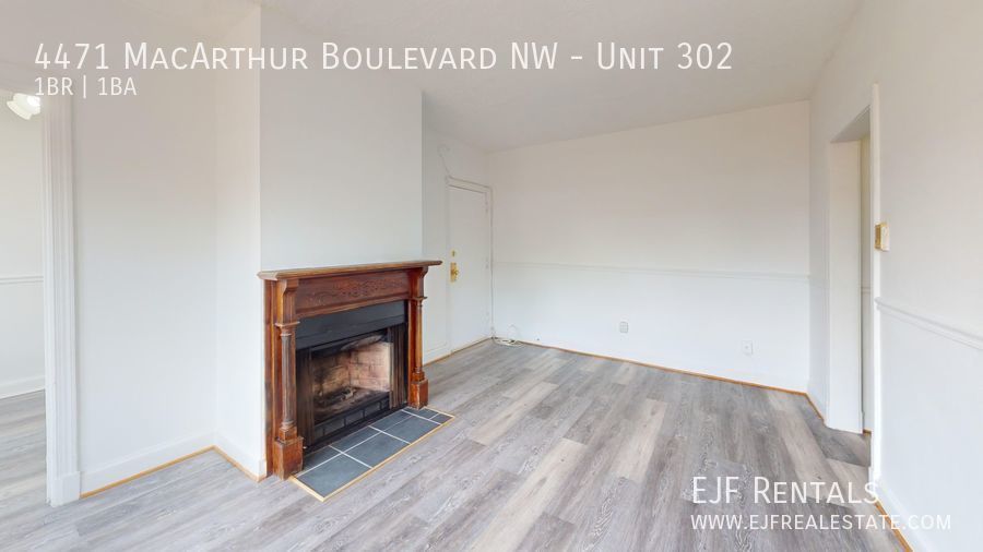 Top Floor Recently Updated MacArthur Blvd One Bedroom W/Parking Included property image