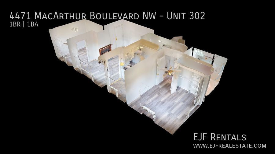 Top Floor Recently Updated MacArthur Blvd One Bedroom W/Parking Included property image