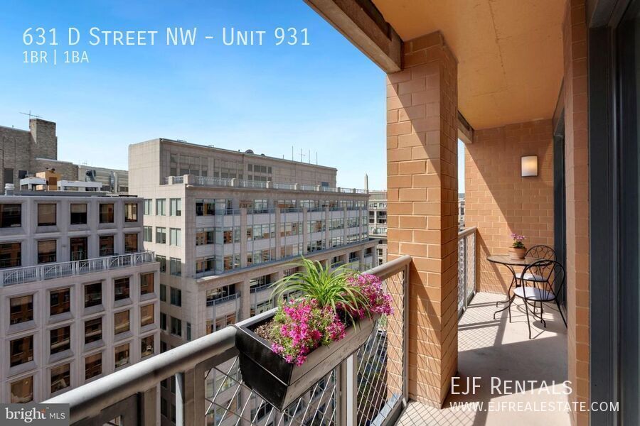 Penn Quarter Spacious One Bedroom W/Private Balcony ALL Amenity Building In Heart of DC! property image